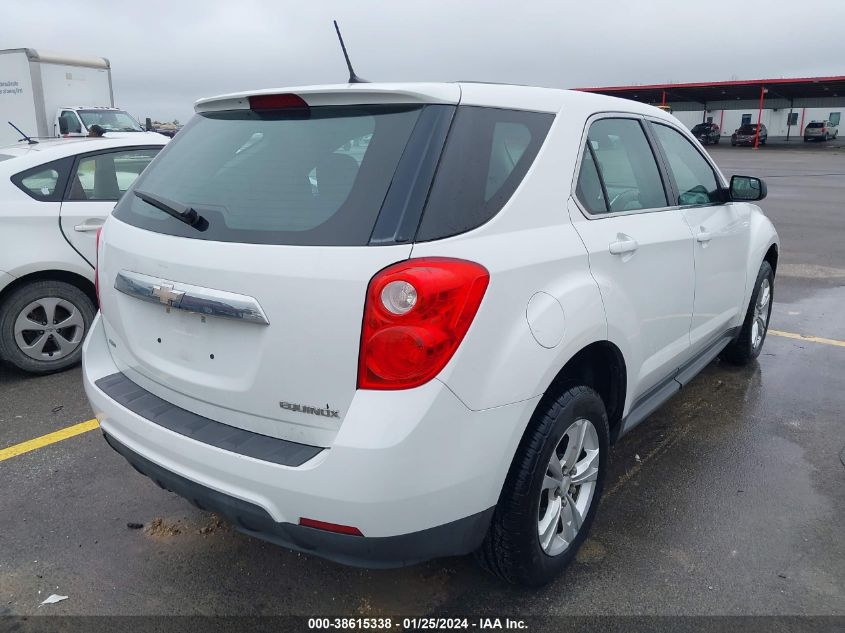 2014 Chevrolet Equinox Ls VIN: 2GNFLEEK1E6156255 Lot: 38615338