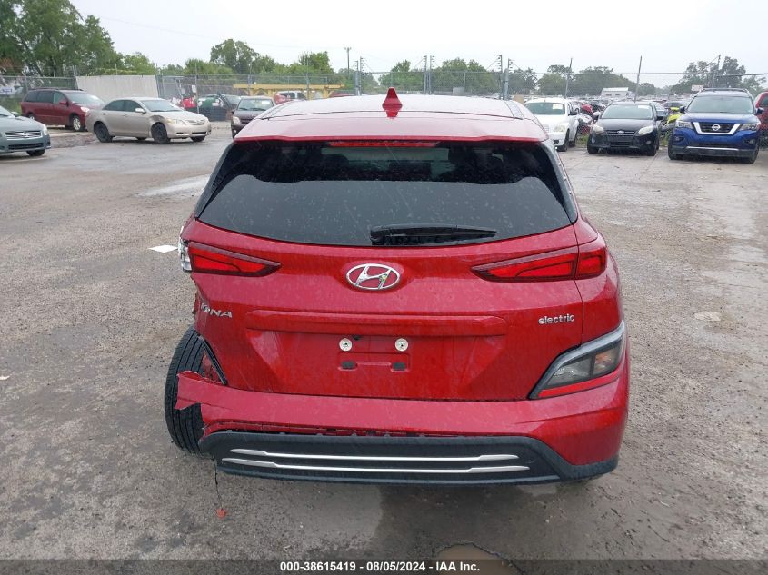 KM8K33AG2PU193859 2023 Hyundai Kona Electric Sel