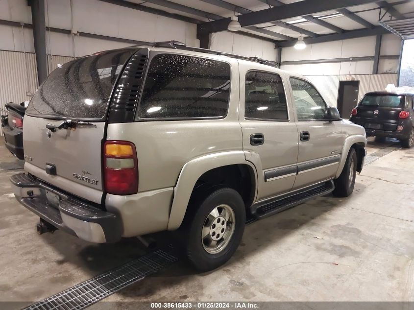 2003 Chevrolet Tahoe Ls VIN: 1GNEK13ZX3J208473 Lot: 38615433