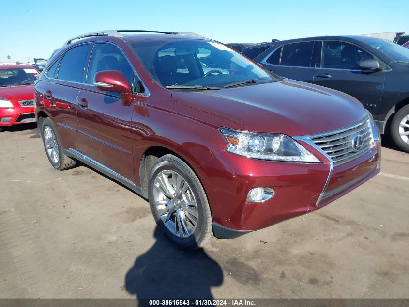 VIN 2T2ZK1BA6EC141015 2014 LEXUS RX 350 no.1