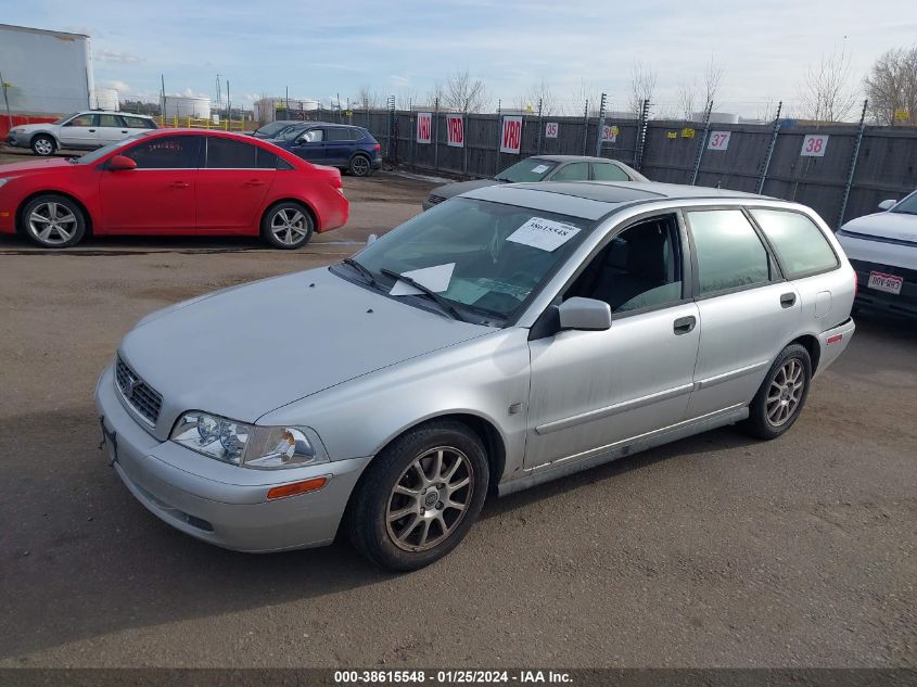 2004 Volvo V40 A/Lse VIN: YV1VW27524F085759 Lot: 38615548