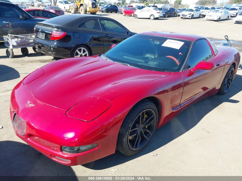 2001 Chevrolet Corvette VIN: 1G1YY22G215119523 Lot: 38615582