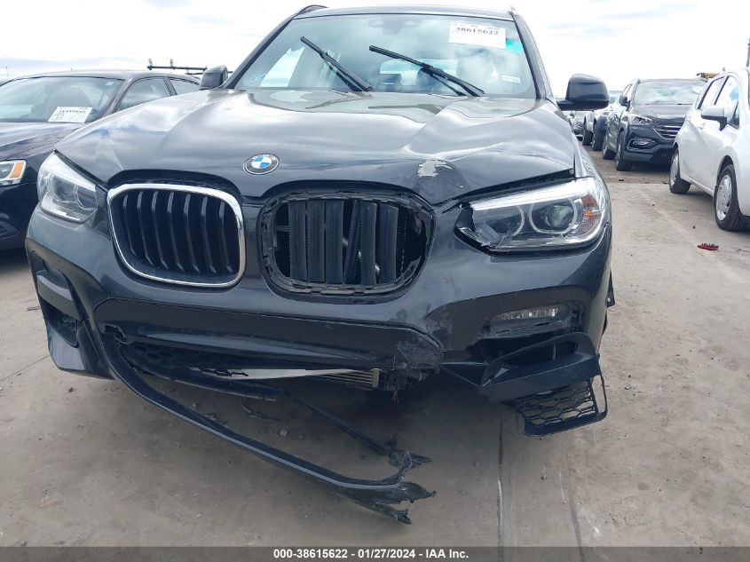 2021 BMW X3 Sdrive30I VIN: 5UXTY3C00M9E46204 Lot: 38615622