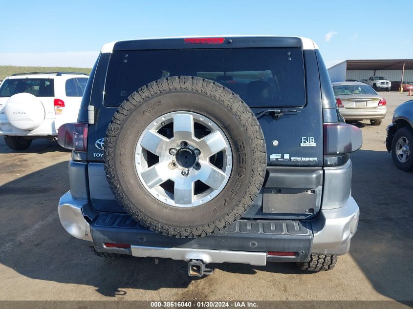 2008 Toyota Fj Cruiser VIN: JTEZU11F88K003177 Lot: 38616040