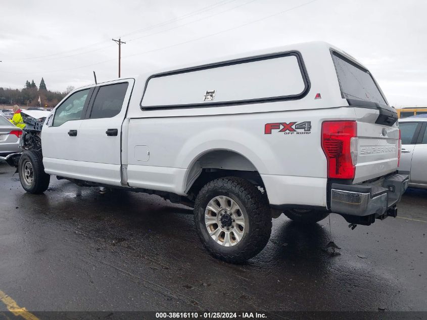 2022 Ford F-250 Xl VIN: 1FT7W2B63NEE33591 Lot: 38616110