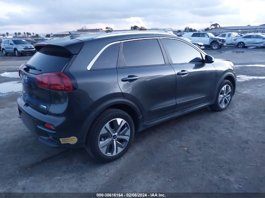 2022 Kia Niro Ev Ex VIN: KNDCC3LGXN5147712 Lot: 38616164