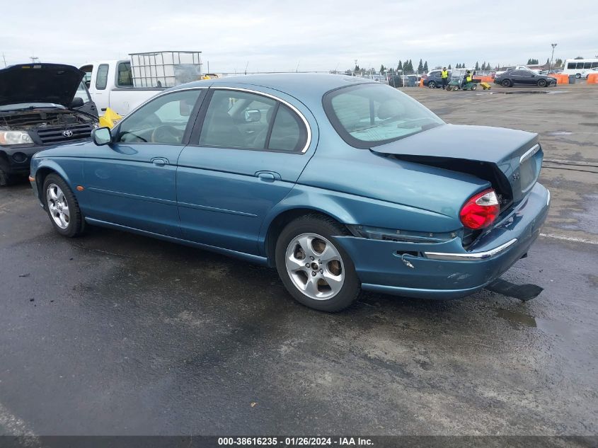 2001 Jaguar S-Type 3.0L V6 VIN: SAJDA01C71FL82549 Lot: 38616235