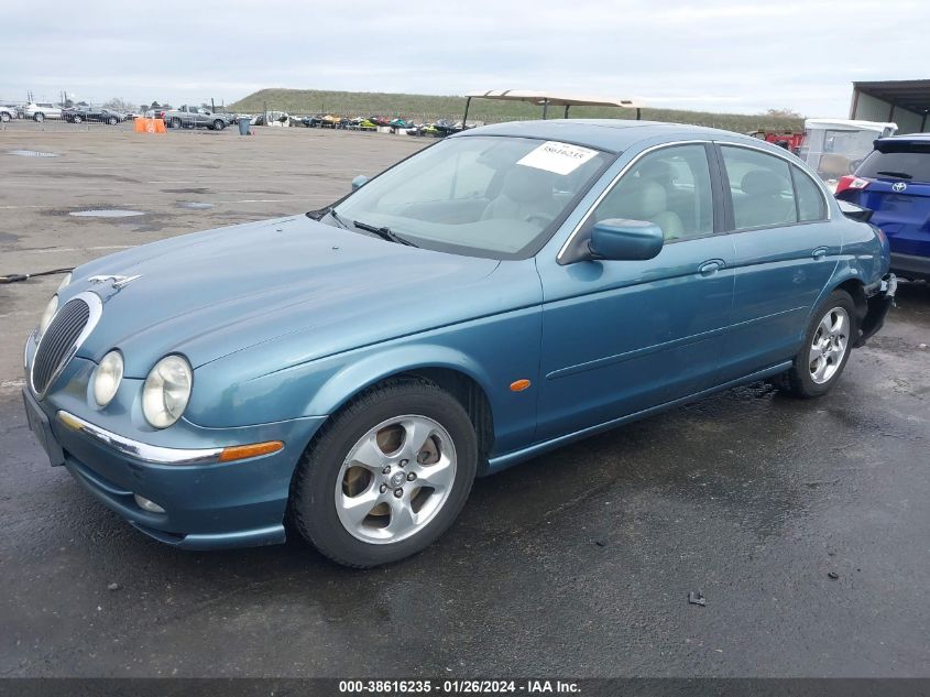 2001 Jaguar S-Type 3.0L V6 VIN: SAJDA01C71FL82549 Lot: 38616235