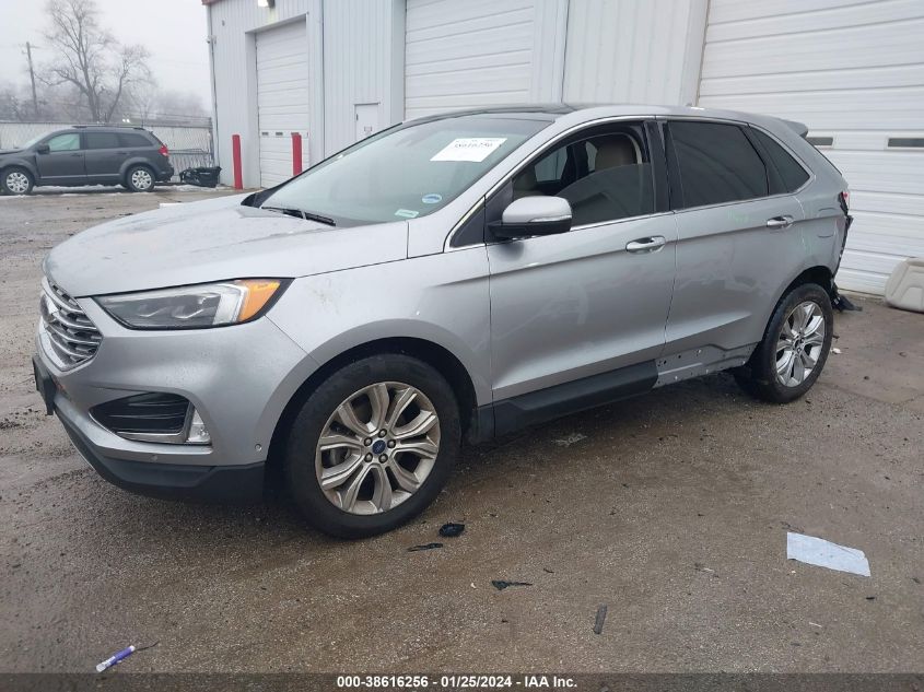 2020 Ford Edge Titanium VIN: 2FMPK3K95LBA71893 Lot: 40310721