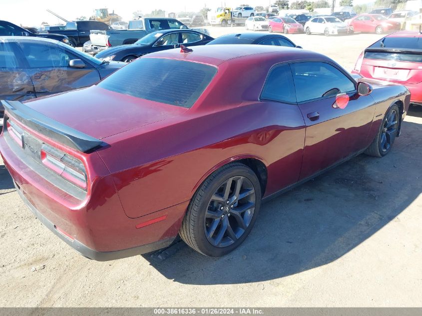 2021 Dodge Challenger R/T VIN: 2C3CDZBT6MH623724 Lot: 38616336