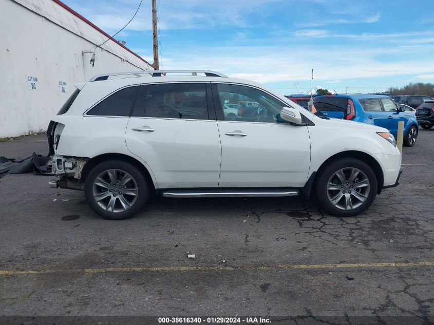 2010 Acura Mdx Advance Package VIN: 2HNYD2H79AH501660 Lot: 38616340