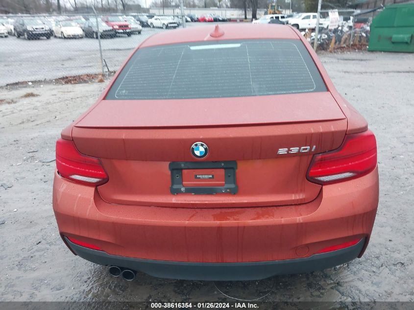 2018 BMW 230I VIN: WBA2J1C59JVD09313 Lot: 38616354