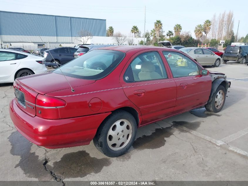 2000 Mercury Mystique Gs VIN: 1MEFM6535YK612830 Lot: 38616357