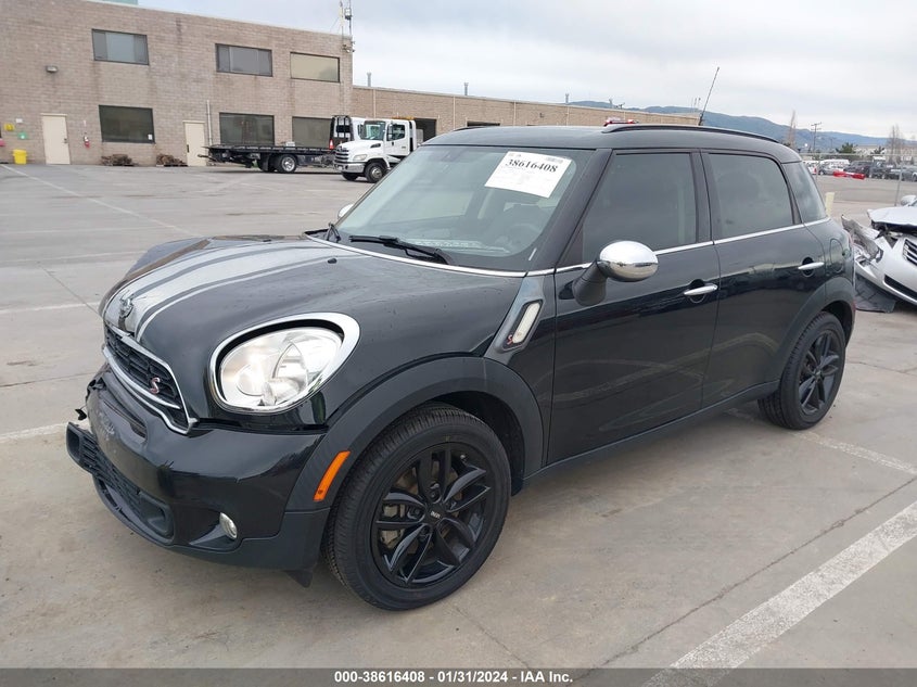 2016 Mini Countryman Cooper S VIN: WMWZC3C52GWT09562 Lot: 38616408