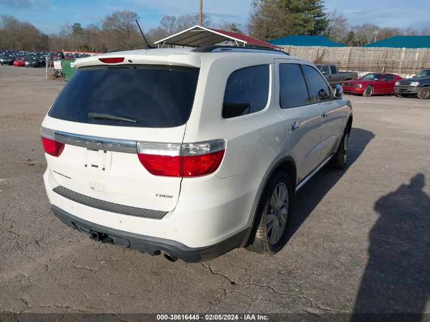 2011 Dodge Durango Crew VIN: 1D4RD4GG2BC598490 Lot: 39422013