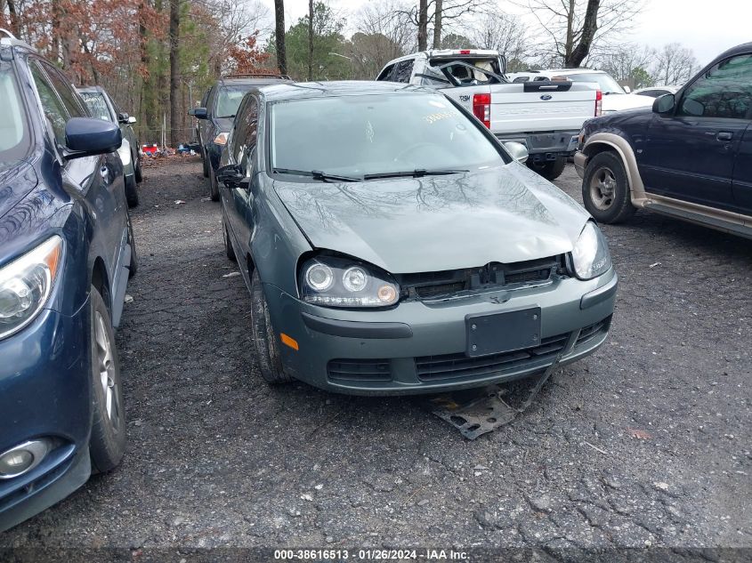 2007 Volkswagen Rabbit 2-Door VIN: WVWBR71K27W273939 Lot: 38616513