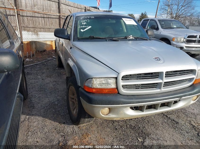 2001 Dodge Dakota Slt/Sport VIN: 1B7HG2AN11S314461 Lot: 40898309