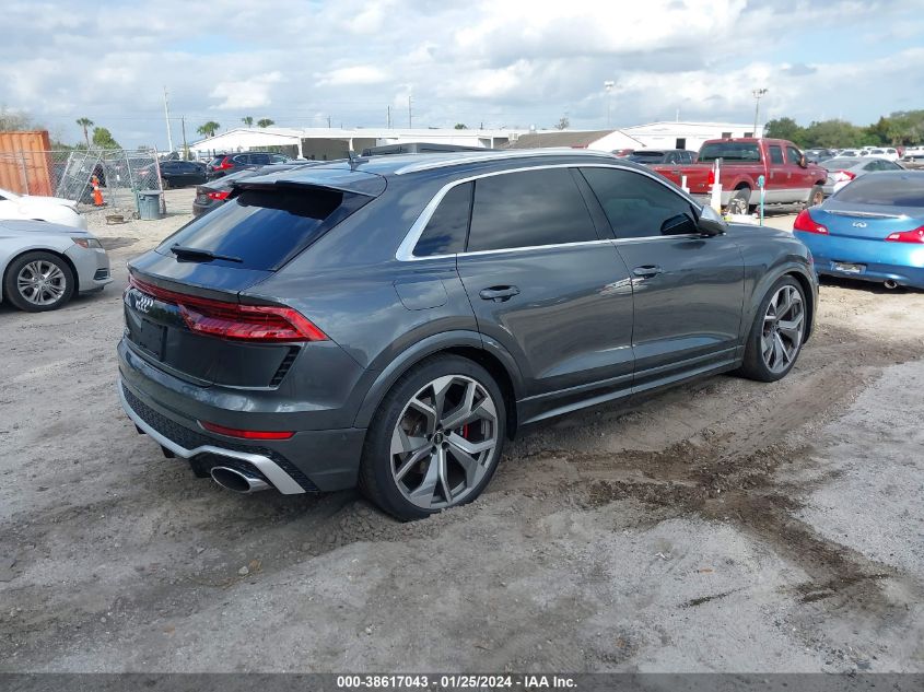 2023 Audi Rs Q8 Tfsi Quattro Tiptronic VIN: WU1ARBF12PD030001 Lot: 38617043