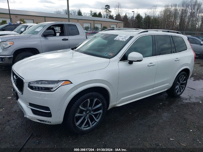 YV4A22PK9H1143727 2017 VOLVO XC90, photo no. 2