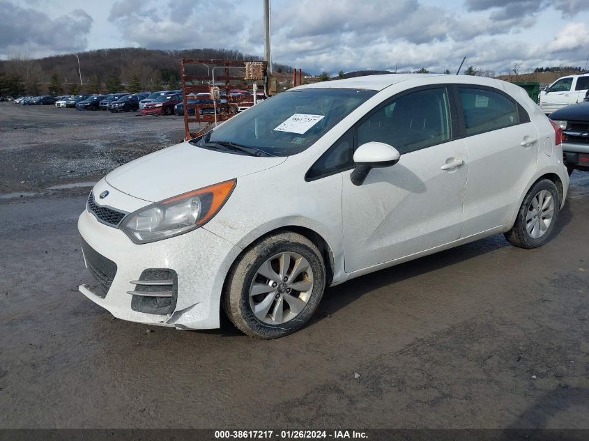 2016 Kia Rio Ex VIN: KNADN5A30G6630940 Lot: 38617217