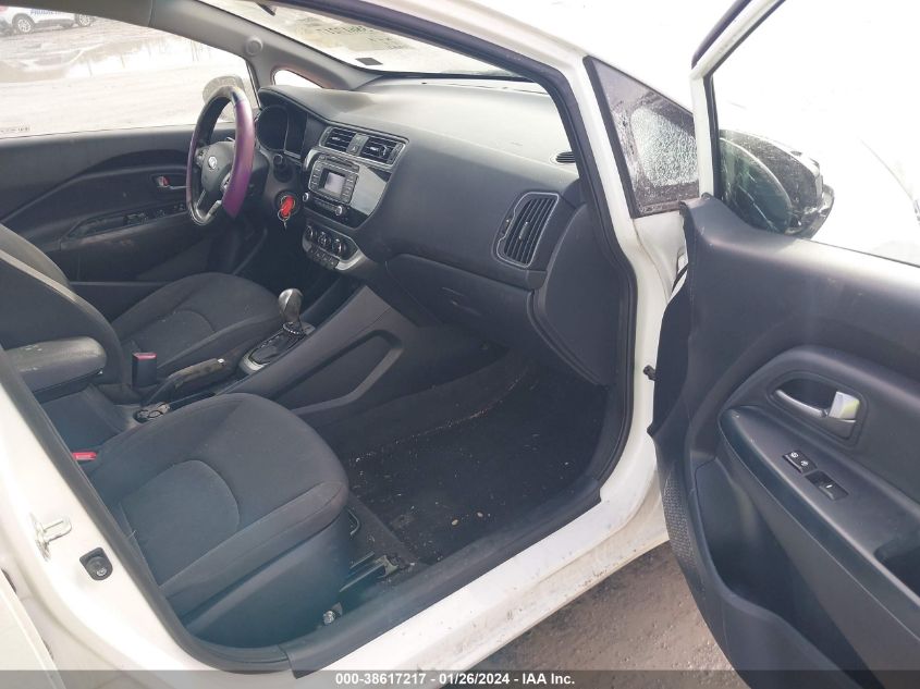 2016 Kia Rio Ex VIN: KNADN5A30G6630940 Lot: 38617217