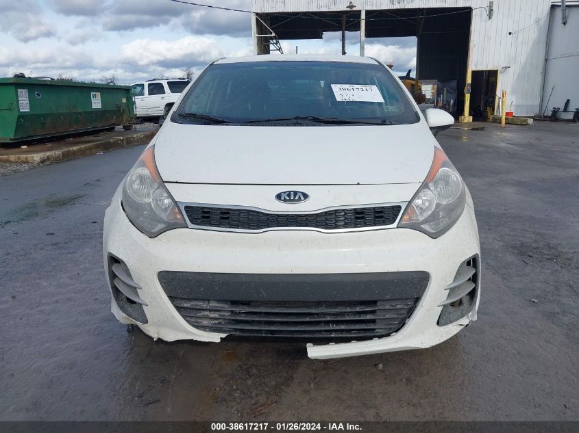 2016 Kia Rio Ex VIN: KNADN5A30G6630940 Lot: 38617217