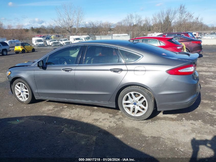 2014 Ford Fusion Se VIN: 3FA6P0HD4ER290222 Lot: 38617218