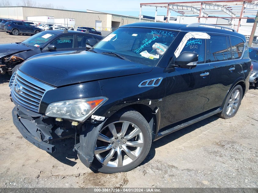 2014 Infiniti Qx80 VIN: JN8AZ2NEXE9067058 Lot: 38617256