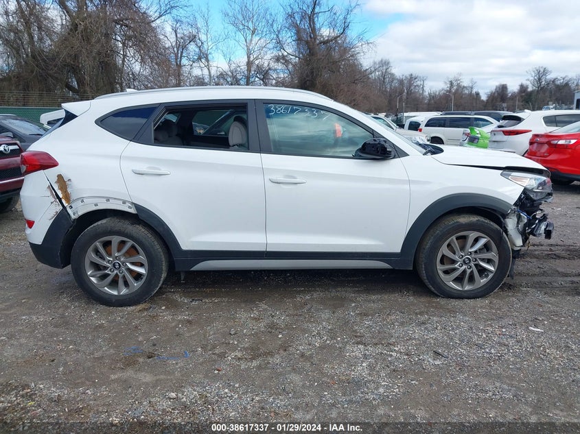 VIN KM8J3CA44JU743054 2018 HYUNDAI TUCSON SEL