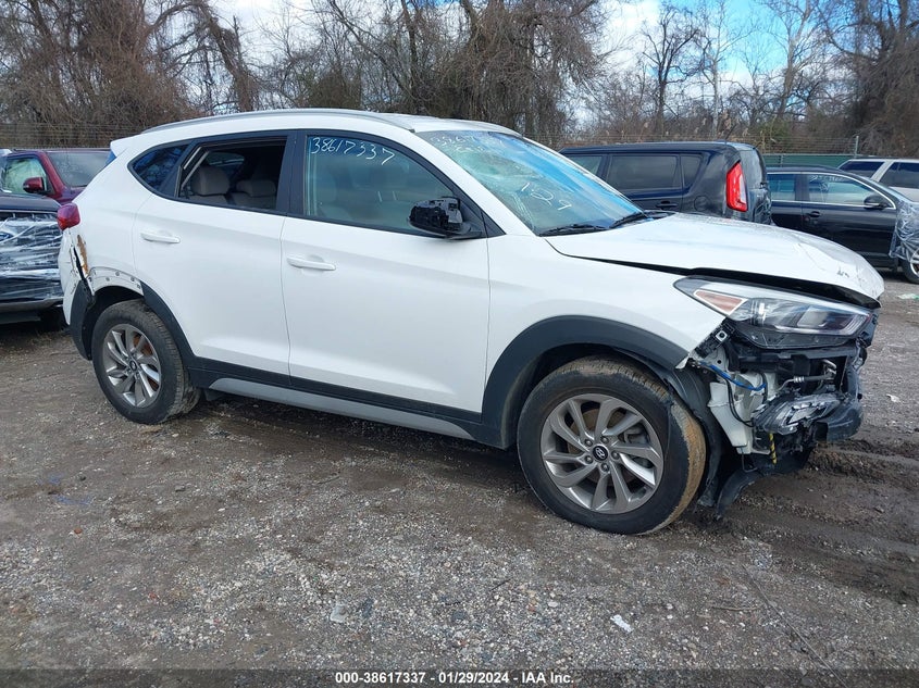 VIN KM8J3CA44JU743054 2018 HYUNDAI TUCSON SEL