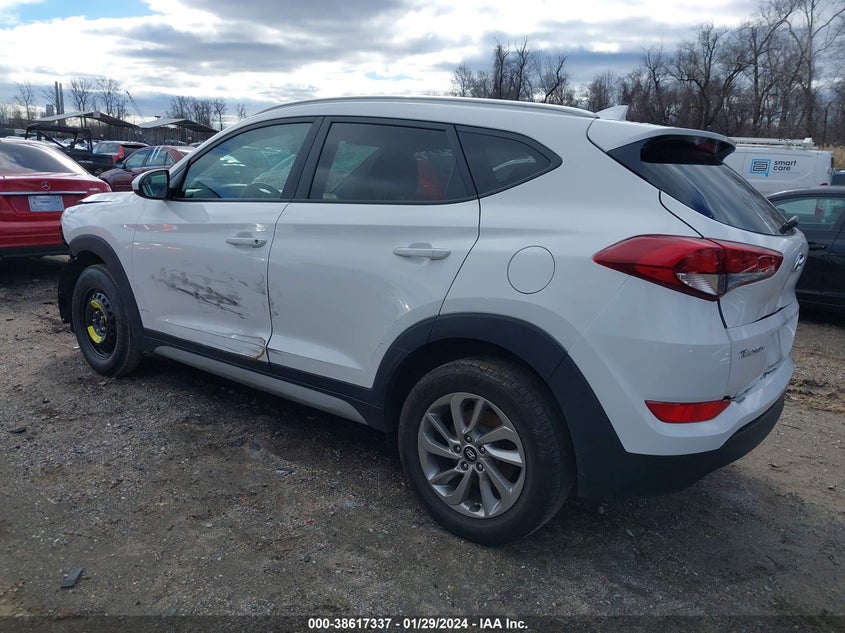 VIN KM8J3CA44JU743054 2018 HYUNDAI TUCSON SEL