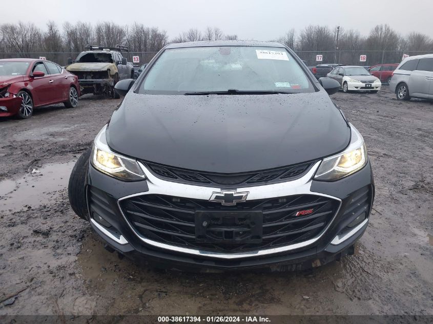 2019 Chevrolet Cruze Lt VIN: 3G1BE6SM8KS534980 Lot: 38617394