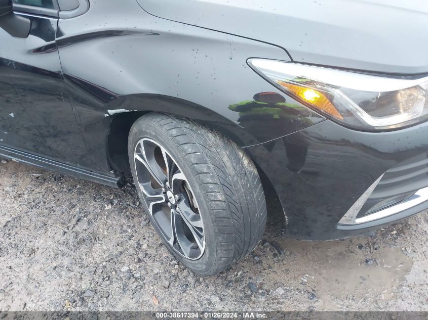 2019 Chevrolet Cruze Lt VIN: 3G1BE6SM8KS534980 Lot: 38617394