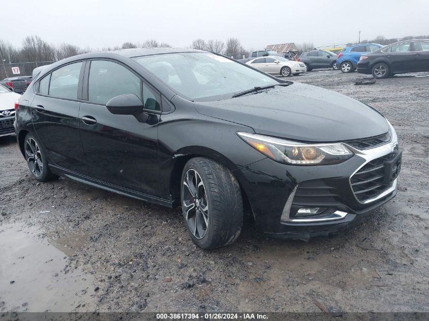 2019 Chevrolet Cruze Lt VIN: 3G1BE6SM8KS534980 Lot: 38617394