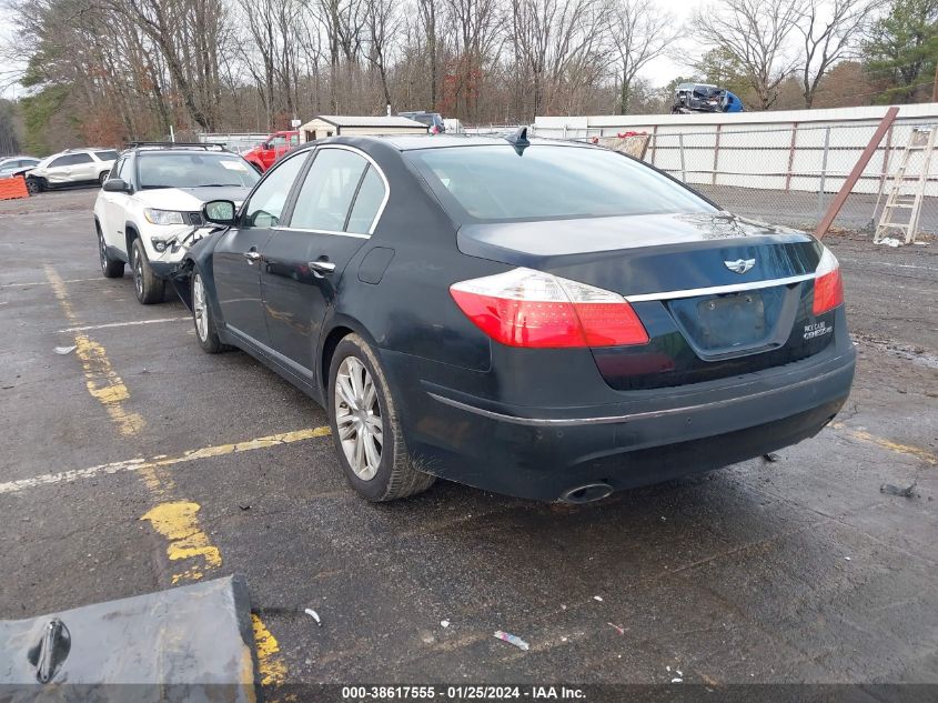 2009 Hyundai Genesis 4.6 VIN: KMHGC46F89U060876 Lot: 38617555