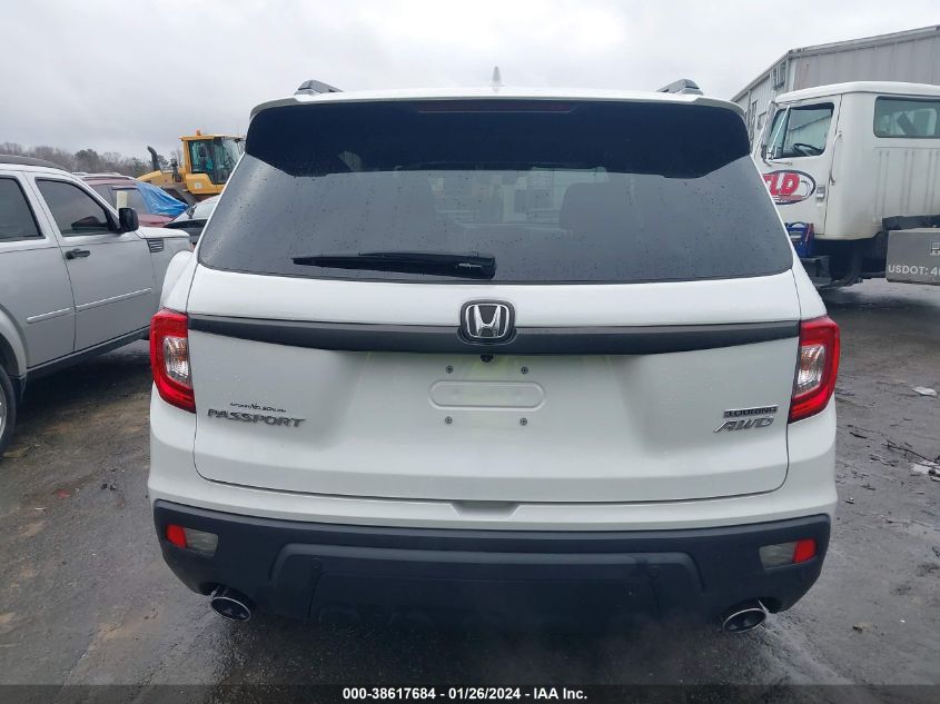 2020 Honda Passport Awd Touring VIN: 5FNYF8H9XLB012116 Lot: 38617684