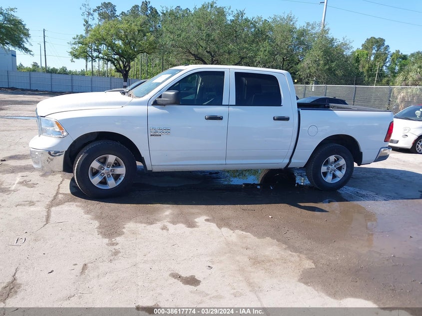 2021 Ram 1500 Classic Tradesman VIN: 3C6RR7KG1MG707584 Lot: 38617774