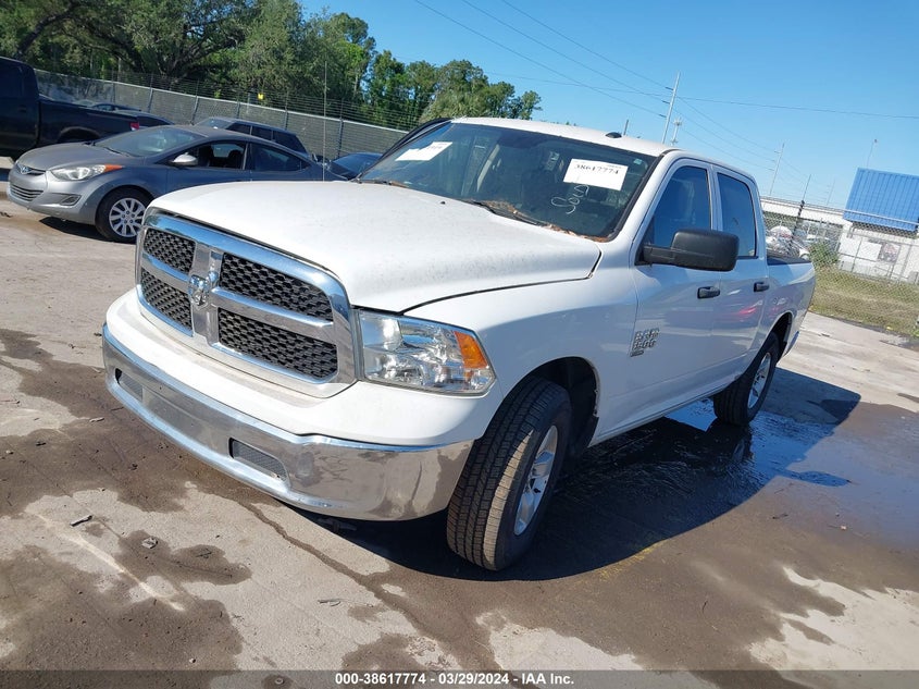 2021 Ram 1500 Classic Tradesman VIN: 3C6RR7KG1MG707584 Lot: 38617774
