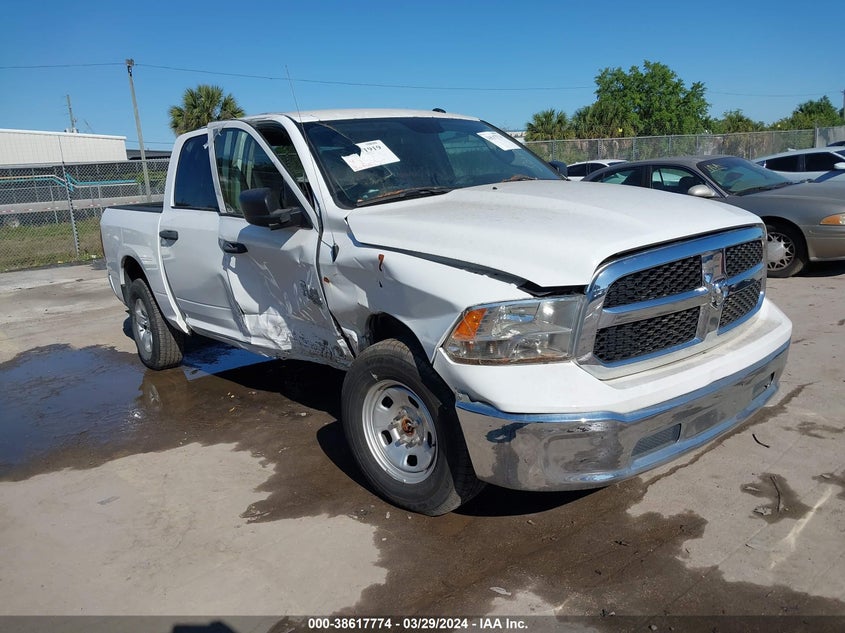 2021 Ram 1500 Classic Tradesman VIN: 3C6RR7KG1MG707584 Lot: 38617774
