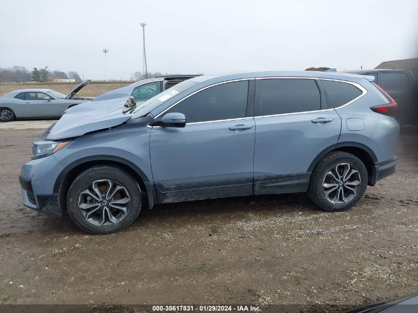 2021 Honda Cr-V Awd Ex-L VIN: 2HKRW2H86MH667790 Lot: 38617831