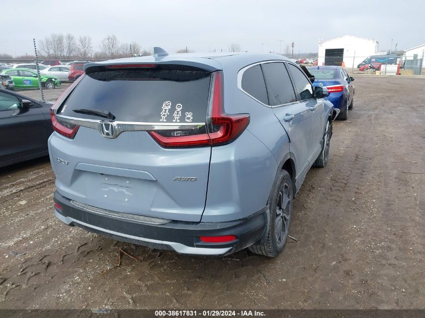 2021 Honda Cr-V Awd Ex-L VIN: 2HKRW2H86MH667790 Lot: 38617831