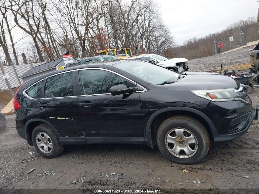 2016 Honda Cr-V Lx VIN: 2HKRM4H3XGH638254 Lot: 38617923