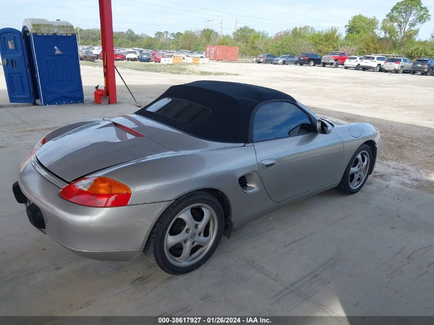 1997 Porsche Boxster Base (A4) Tiptronic/Base (M5) VIN: WP0CA2988VS621867 Lot: 38617927