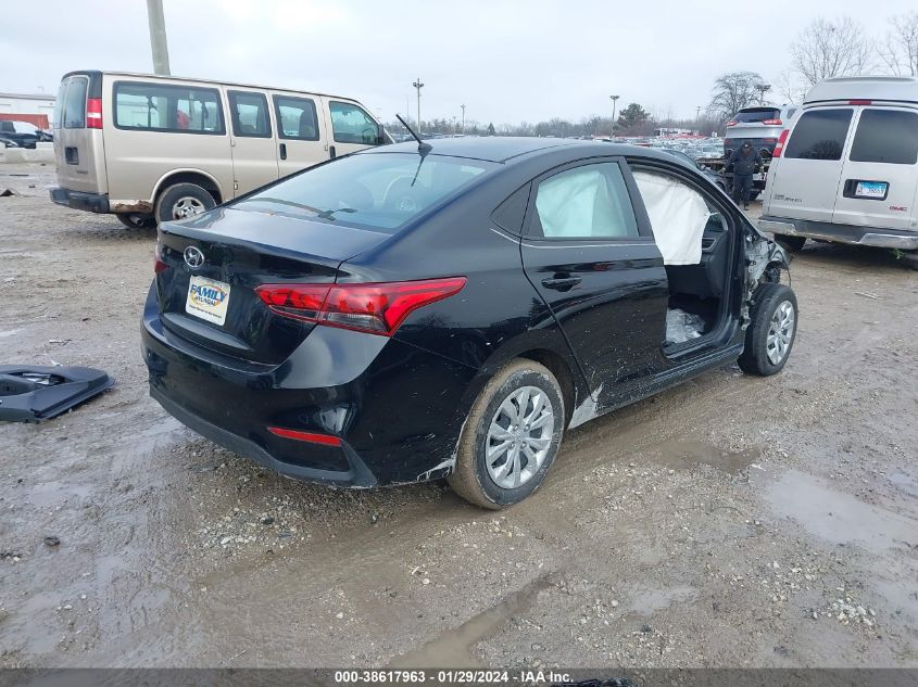 2021 Hyundai Accent Se VIN: 3KPC24A68ME133233 Lot: 38617963