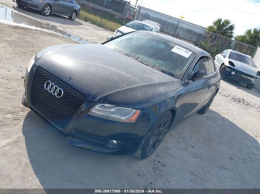 2012 Audi A5 2.0T Premium VIN: WAULFAFROCAO34460 Lot: 38617988