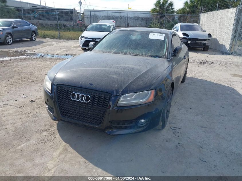 2012 Audi A5 2.0T Premium VIN: WAULFAFROCAO34460 Lot: 38617988