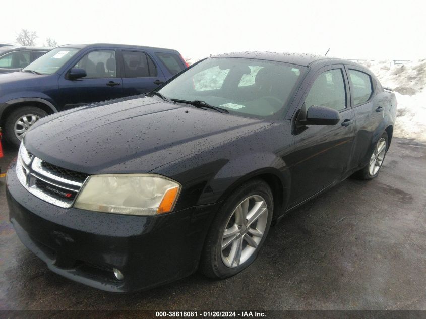 2012 Dodge Avenger Sxt Plus VIN: 1C3CDZEG5CN258991 Lot: 38618081