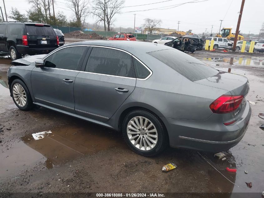 2017 Volkswagen Passat 1.8T Se VIN: 1VWBT7A37HC001865 Lot: 38618085