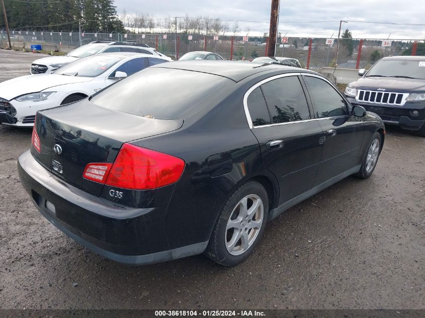 2003 Infiniti G35 Luxury (A5) VIN: JNKCV51E33M009681 Lot: 38618104