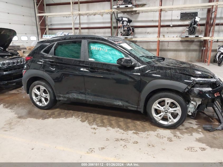 2022 Hyundai Kona Sel VIN: KM8K3CAB8NU841108 Lot: 38618112